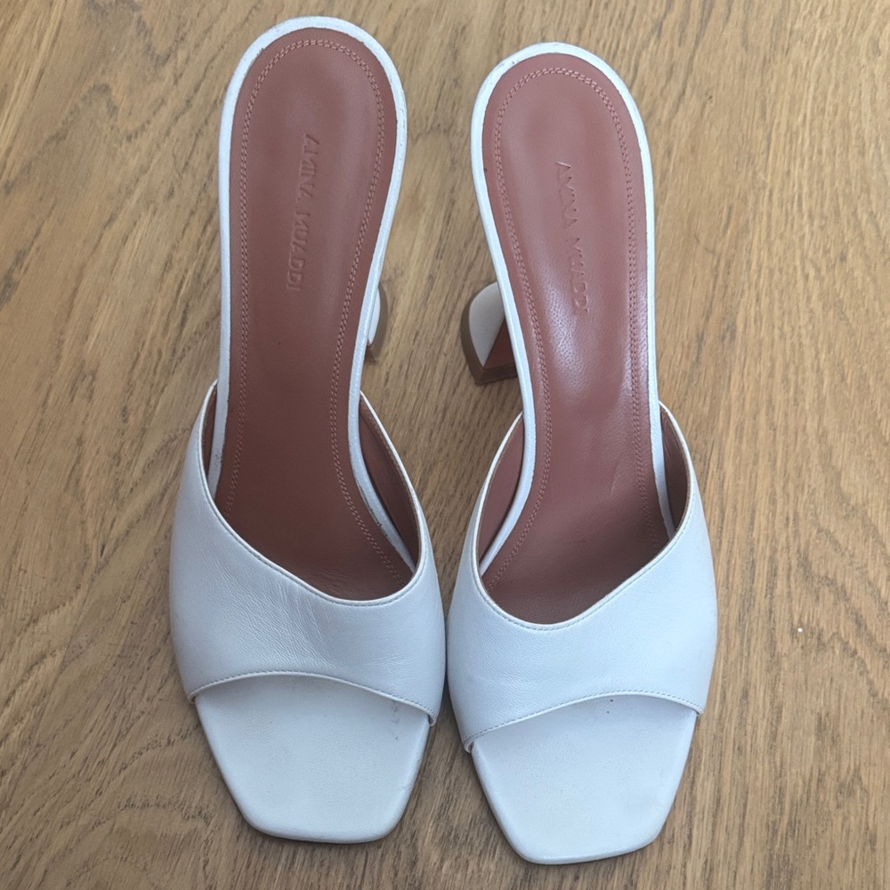White Women's Slide Sandals